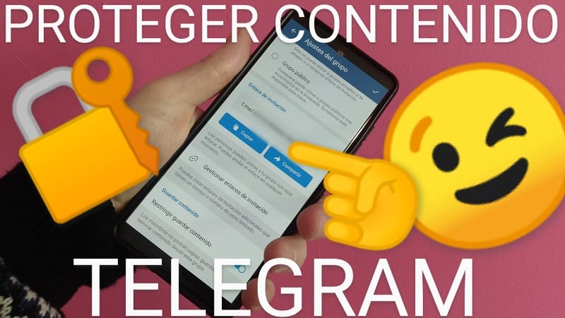 como proteger el contenido en Telegram.