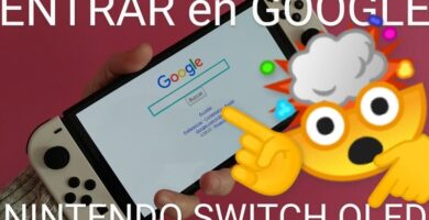 Abrir Google en Nintendo Switch Oled.