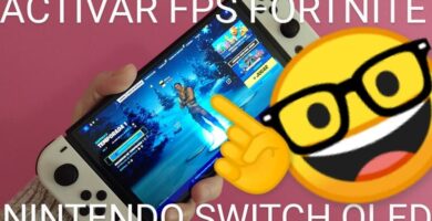 Habilitar FPS Fortnite Nintendo Switch Oled.