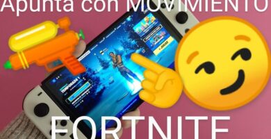 Activar movimiento Switch oled Fortnite.