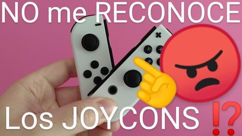 No puedo sincronizar joycons switch oled.
