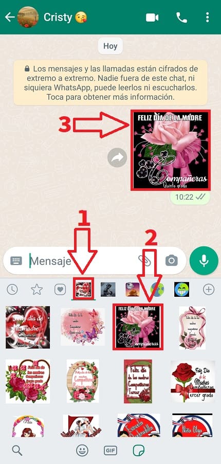 Día de la madre WhatsApp.