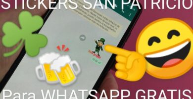 Mandar Stickers de San Patricio por WhatsApp.