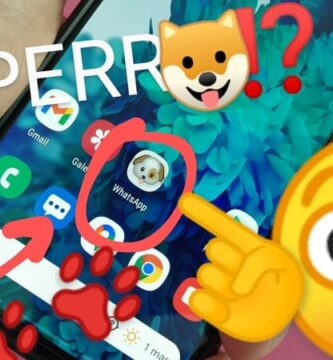 Cambiar el icono de WhatsApp por un perro.