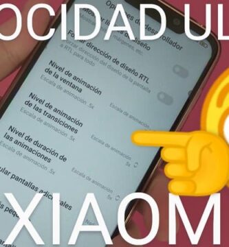 Mejorar velocidad Móvil xiaomi.