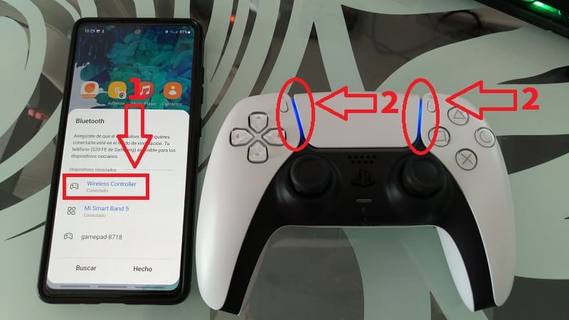 GamePad Ps5 Android.