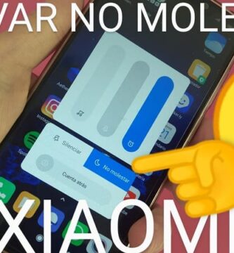 Activar no molestar en Xiaomi.