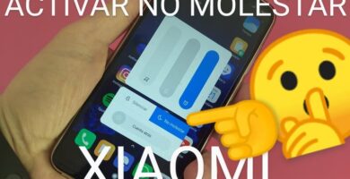 Activar no molestar en Xiaomi.