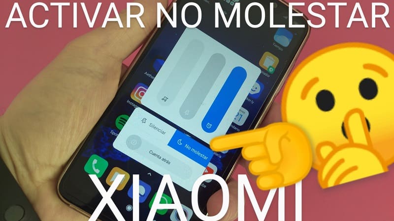 Activar no molestar en Xiaomi.
