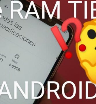 Cuanta memoria RAM tiene mi Android.