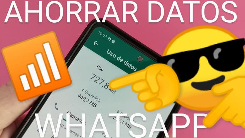 Mejorar el consumo de datos de WhatsApp.