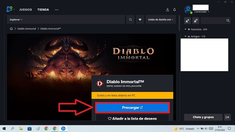 Descargar Diablo Immortal PC.