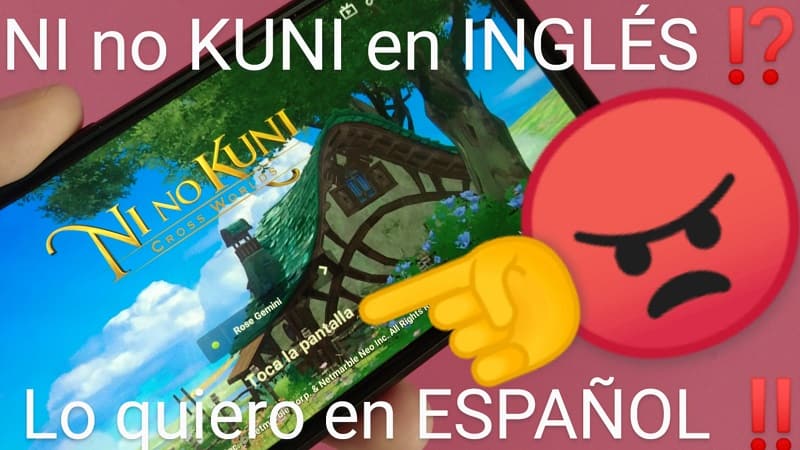 Poner Ni no Kuni Cross Worlds en español.