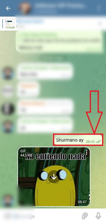 saber quien lee mi mensajes de Telegram.