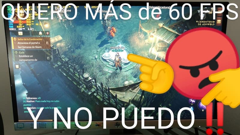 Habilitar los 120 fps en diablo immortal.