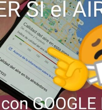 Aire puro Google Maps.