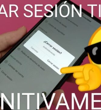 Salir de la sesión de TikTok.