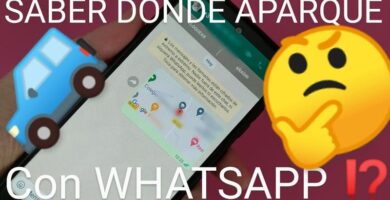 Donde está mi coche con whatsapp.