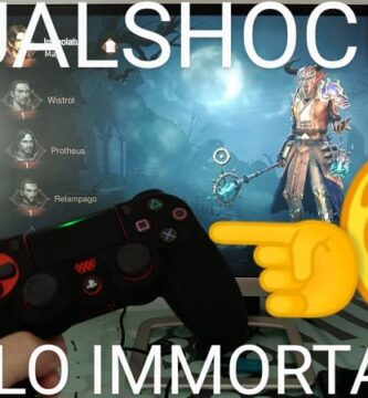 Mando ps4 sin cables diablo Immortal PC.