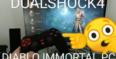 Mando ps4 sin cables diablo Immortal PC.