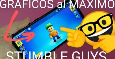 Calidad máxima gráfica Stumble Guys Android ios.