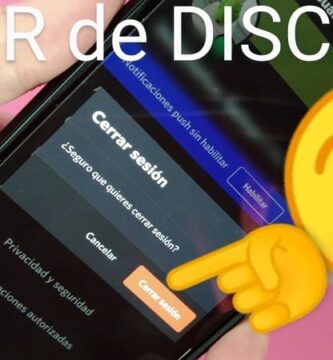 Salir de Discord.