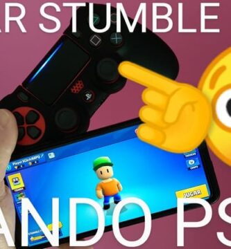 Emparejar mando de Play 4 a Stumble Guys.