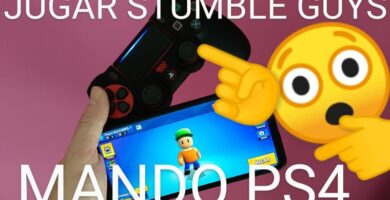 Emparejar mando de Play 4 a Stumble Guys.