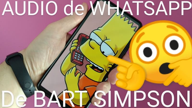 Enviar audio Bart Simpson.