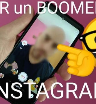 Compartir boomerang en instagram.