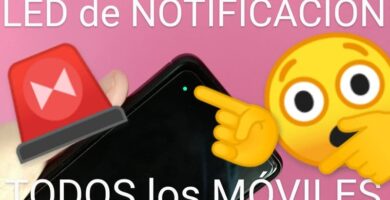 Led notificaciones móviles.