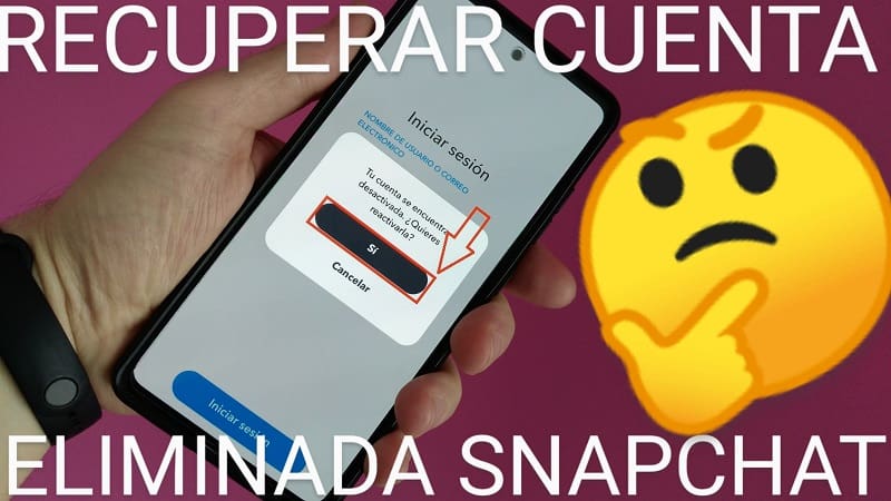 Como Recuperar Cuenta De Snapchat Eliminada