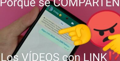 Envio un vídeo de TikTok y se comparte con un link solución.