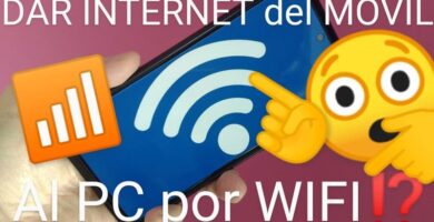 pasar internet de movil a pc