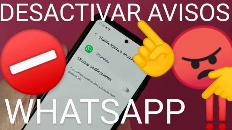 ≫ Como Desactivar Las Notificaciones De Whatsapp 2024 1153