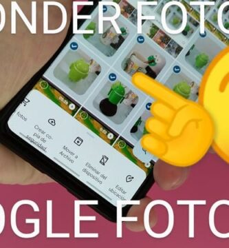 Esconder fotos en Google Fotos.