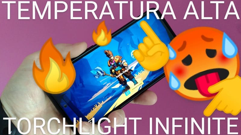 Mi móvil se calienta mucho al jugar a Torchlight Infinite.