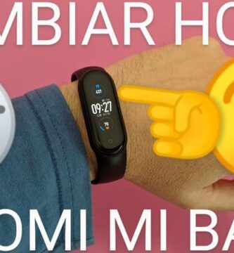 Ajustar hora Xiaomi Mi Band.