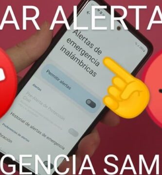 Quitar alerta de emergencia inalámbrica samsung.