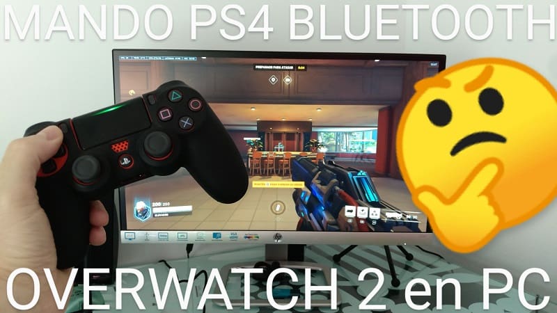 Conectar dualshock 4 por Bluetooth OverWatch 2.