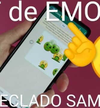 Crear emojis de gif con movimiento en el teclado Samsung.