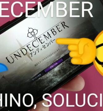 Cambiar Undecember a idioma en español.