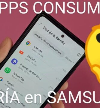 Apps consumen mucha batería.