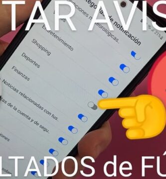 Desactivar notificaciones de fútbol Android.
