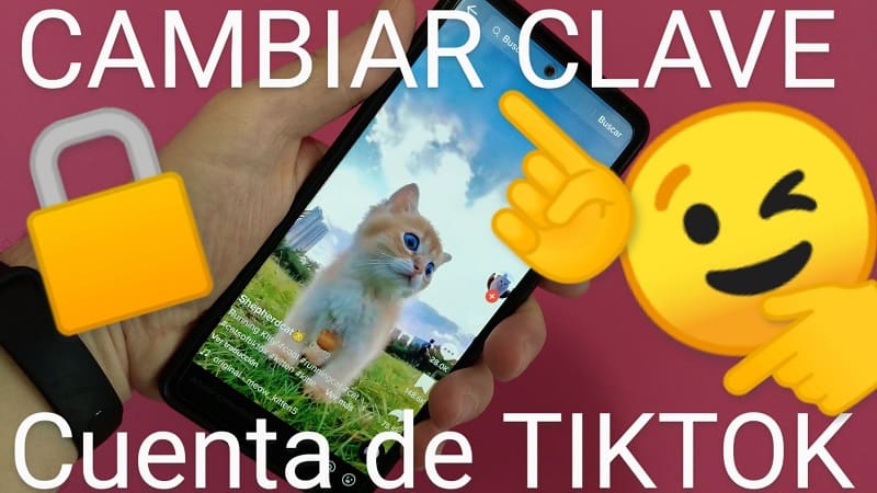 poner otra contraseña en tiktok.