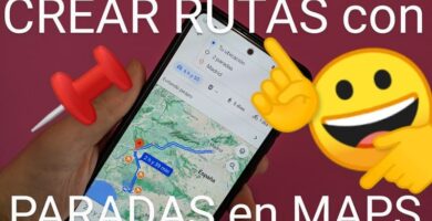 crear una ruta google maps y guardarla.