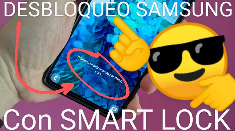 Desbloquea samsung con Smart Lock.