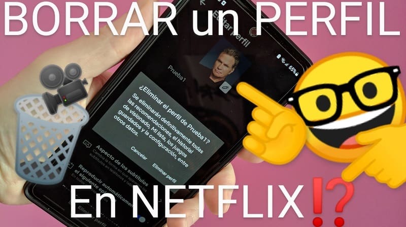 Eliminar un perfil de Netflix.