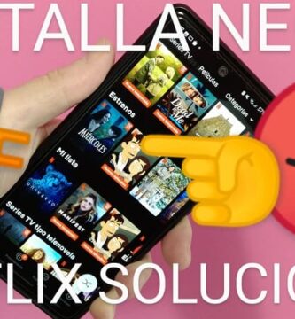 como solucionar pantalla negra en Netflix.