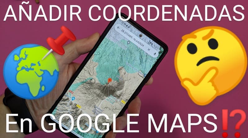 poner coordenadas en google maps